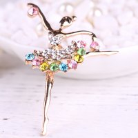 XSB025 - Ballerina Saree Brooch